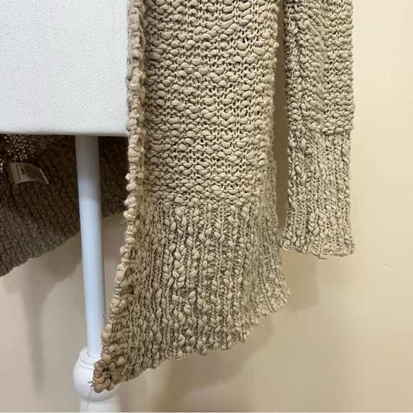 Relax Tommy Bahama Textured Tan Open Cardigan - Picture 4 of 11